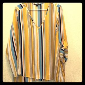 Zac & Rachel Woman V-Neck Blouse